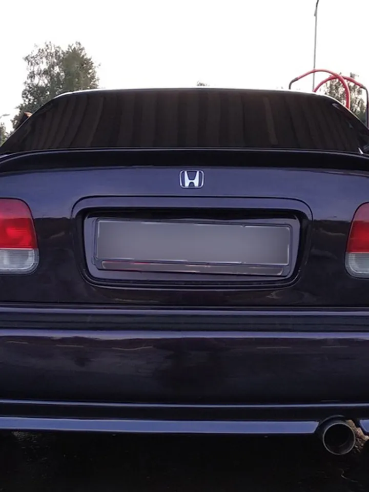 RARE!!! VTI Rear Lip (abs) for Honda Civic Ek 96-98 2/4 dr.
