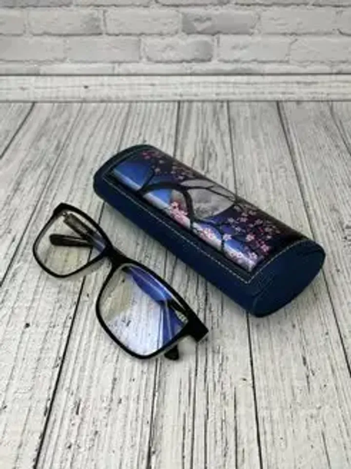 Hard case for glasses with magnet (No. 372)