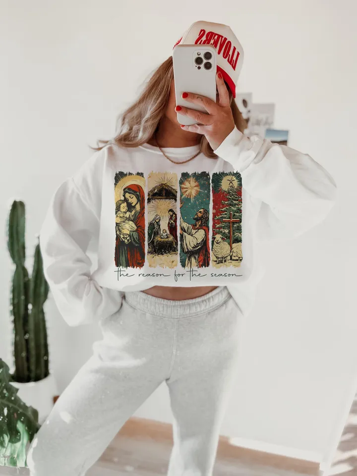 Jesus is the reason For the season PNG, Christmas Season Png, Christmas Design, Christmas png, Christmas Jesus png, png files