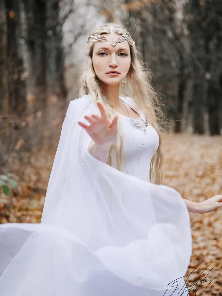 Galadriel crown - LOTR elven tiara - branches and leaves diadem - for elves and fairies