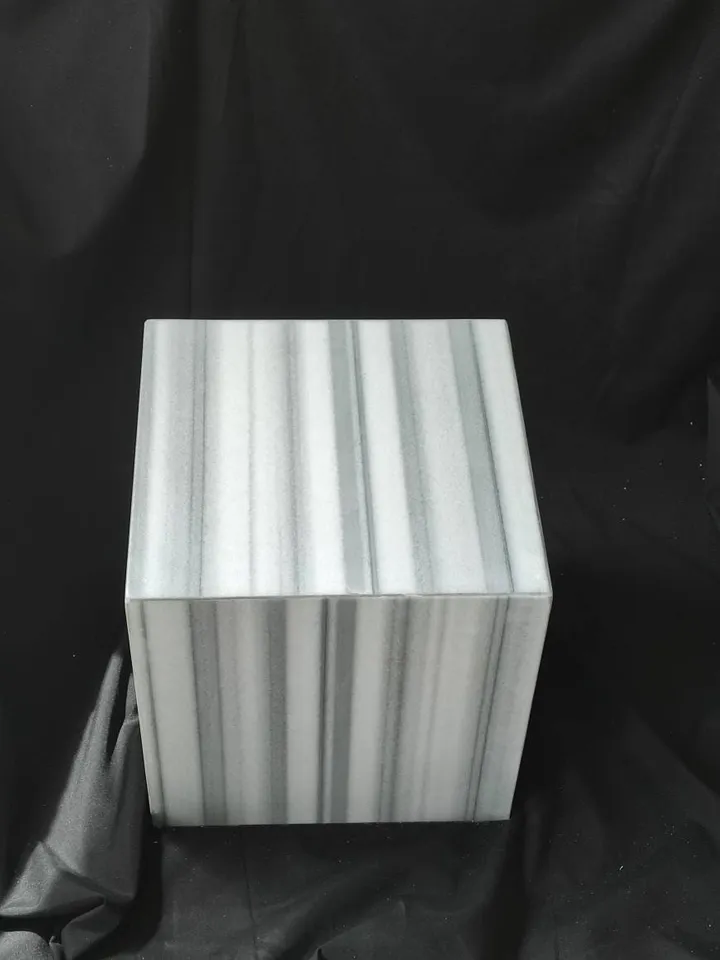 Marmara marble cube coffee table side table marble coffee table It is real marble special pattern free shipping