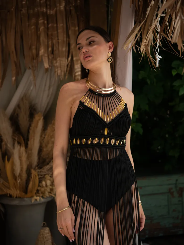 Festival dress in boho style