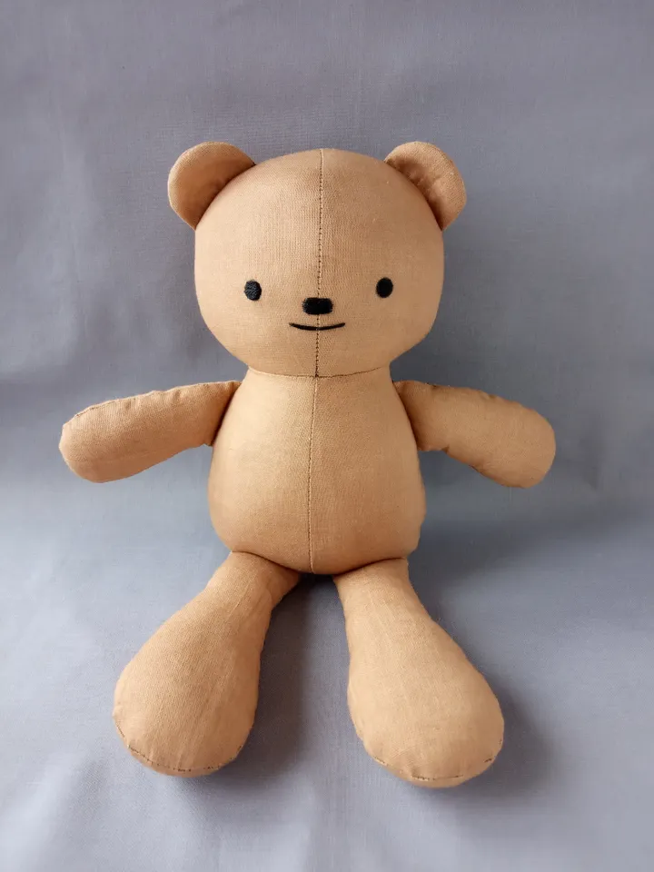 Stuffed Bear Easy Sewing Pattern (2 sizes)