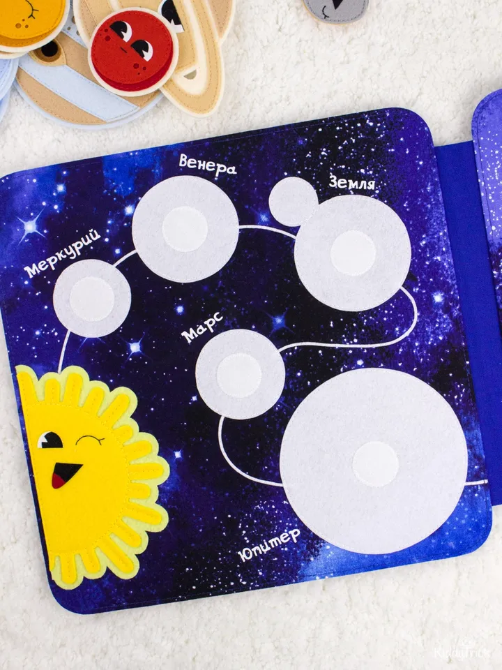 Felt Planets Sewing Patterns