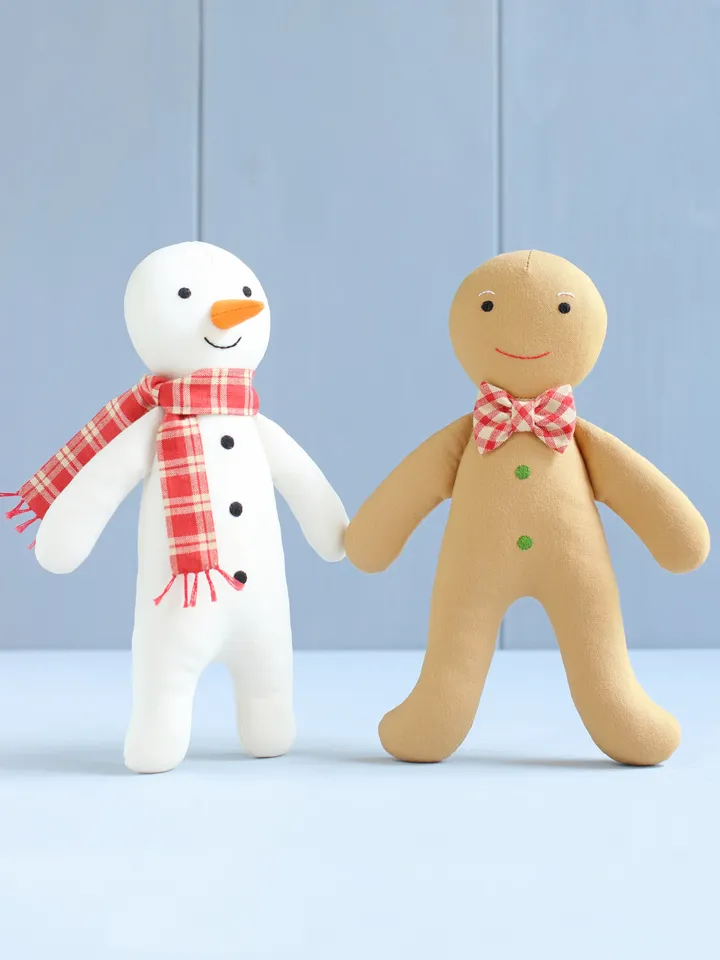 PDF Gingerbread Man Doll Sewing Pattern