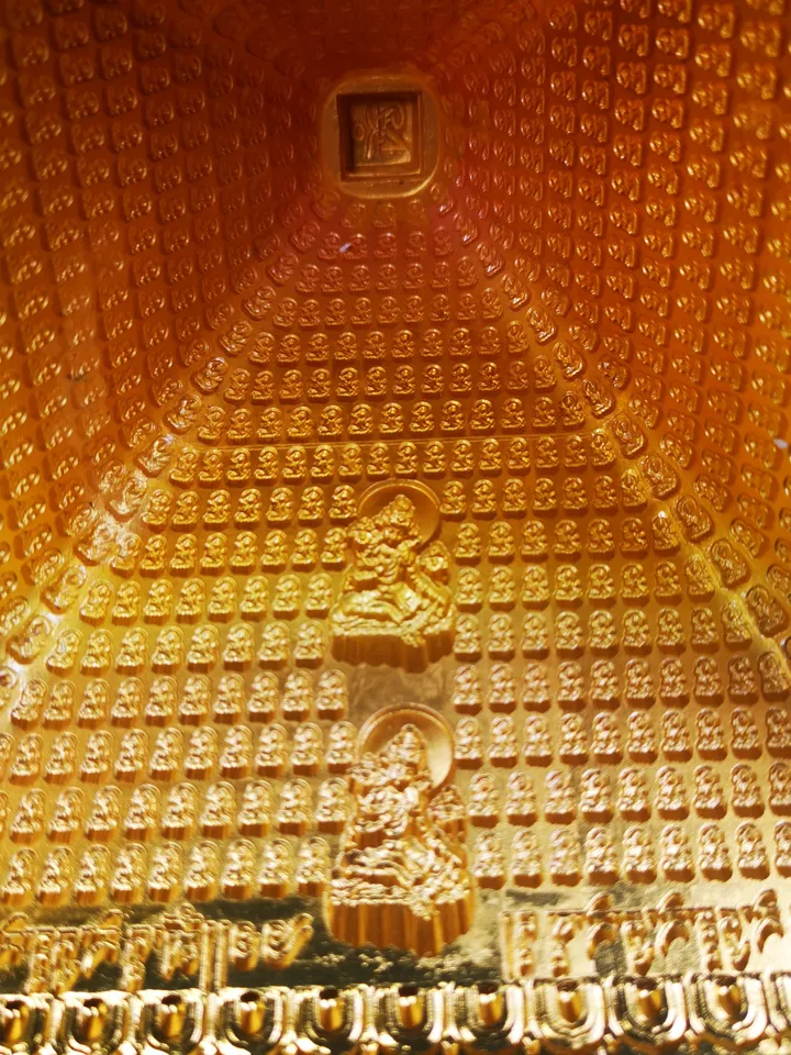 Gandhanra Handmade Large Tibetan TsaTsa Mold,Thousand Stupas,Pagoda,Making Clay Buddha Stupa Statue,Tsa Tsa,Tsha Tsha Mould