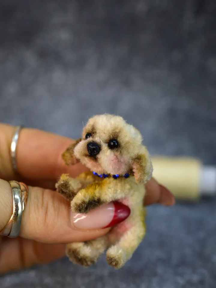 Video Tutorial make Miniature Pipe Cleaner Dogs and Puppies - Let's Make Puppy using Pipe Cleaners - Pipe Cleaner Puppy DIY