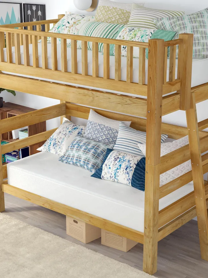 DIY Loft Bed Plans, Twin Over Twin Bunk Bed Plans (PDF Guide)