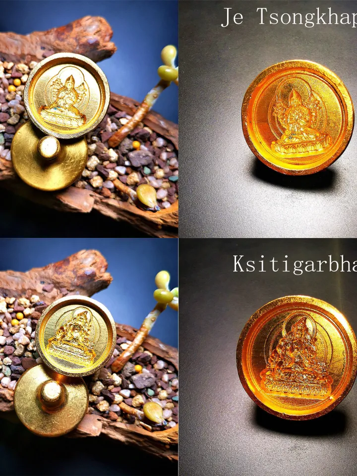 Gandhanra Tibetan Buddha Statue Tsa Tsa Mold,Copper Mould For Making Clay Buddha Statue, DIY Tsha Tsha Statue