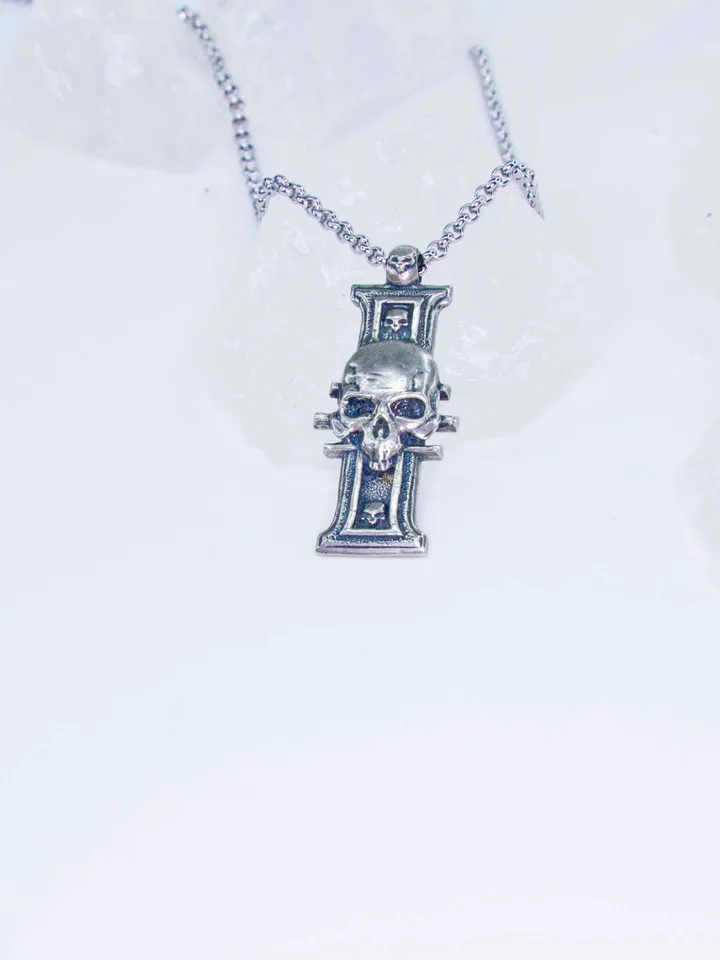 Inquisition Insignia Pendant with Skull