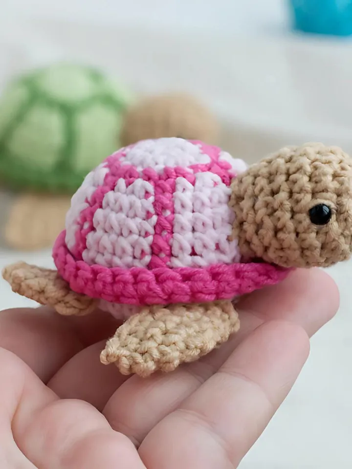 Sea Turtle Crochet Pattern Easy PDF Download Plushie Amigurumi Patterns Turtle Pattern Baby Sea Turtle Crochet Patterns Beginner