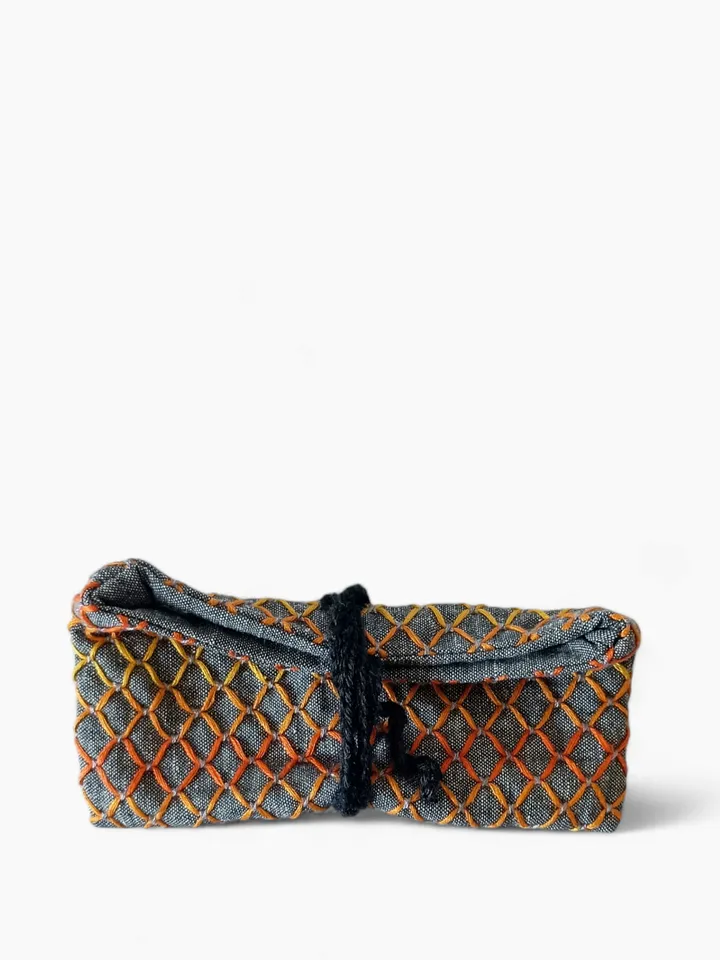 Sashiko embroidery case
