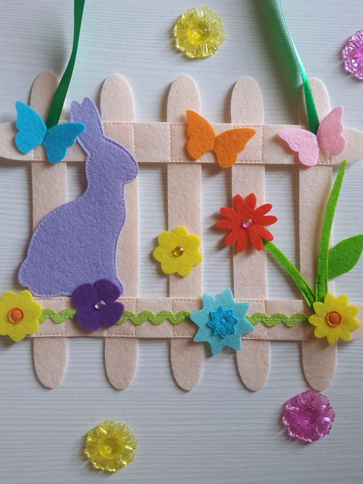 felt pattern, garland pattern, felt garland pattern, Easter garland pattern, Easter bunny garland pattern, felt Easter décor, felt bunting garland pattern, flower nursery garland, Easter baby gifts, Easter decorations, felt Easter banner, Easter banner fe