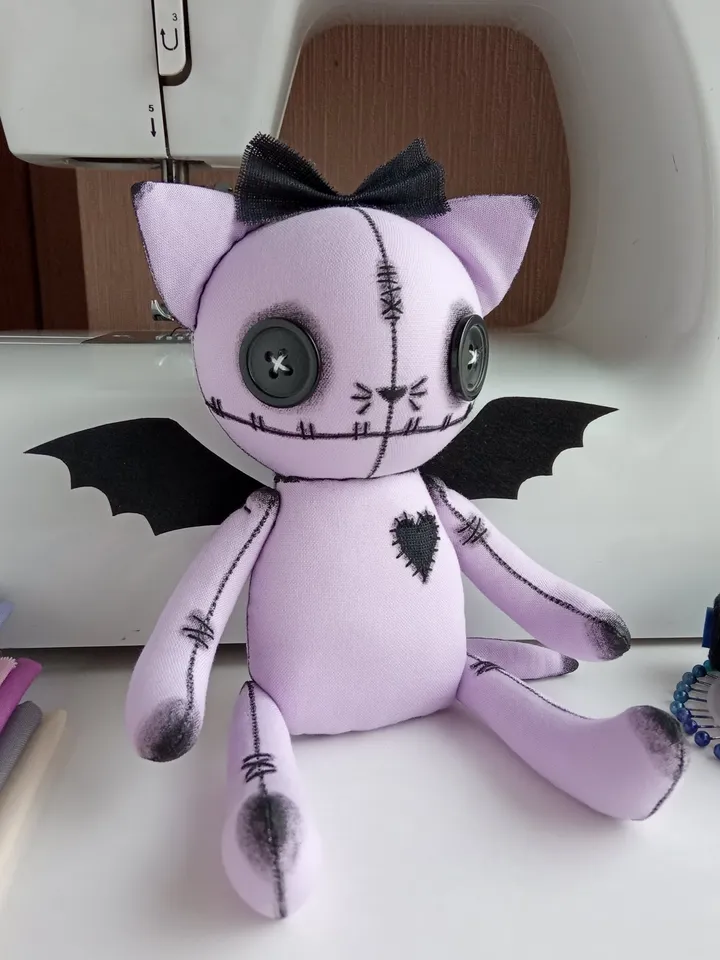Handmade Cat Doll – Violet
