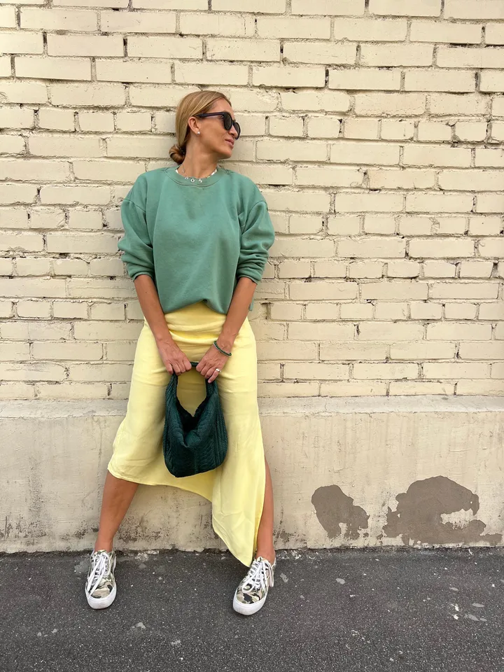 Medium Soft Hobo Classy Sport Woman Stitched Bag | Purse Genuine Python Skin | Dewi Green Big Elegant Leather Designer Soft Bag Snake |