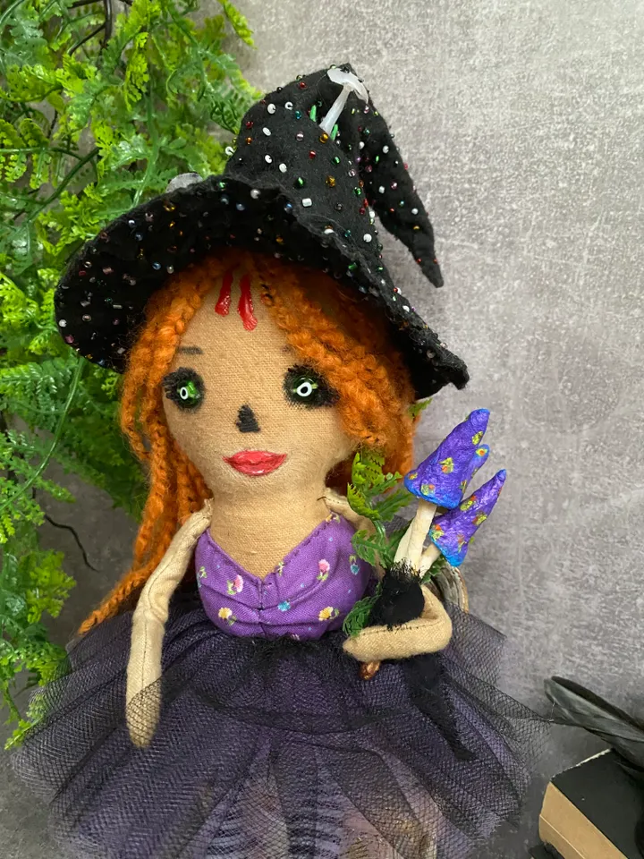 Halloween Witch doll handmade