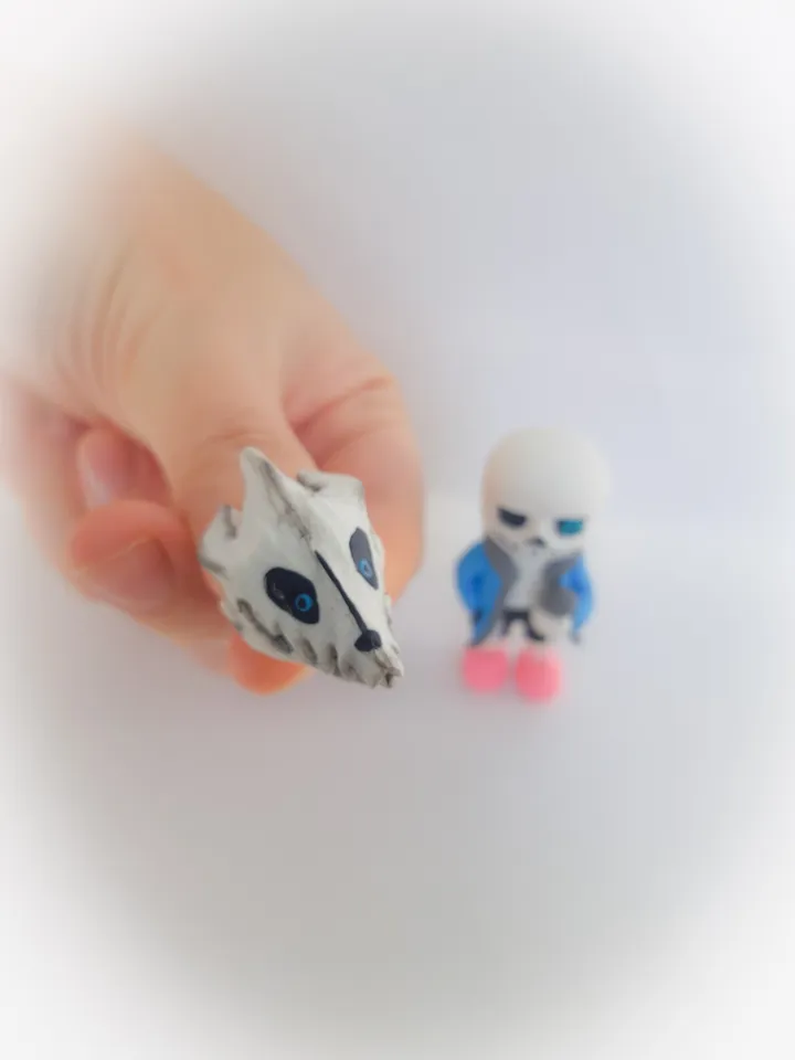 Sans with Dragon toy figure friday night funkin