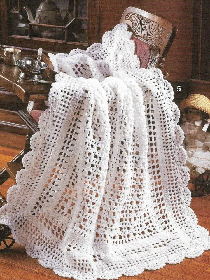 Crochet baby blanket 5X Baby Blanket CROCHET Pattern Afghan Blanket Crochet Pattern Baby Afghan pdf instant download