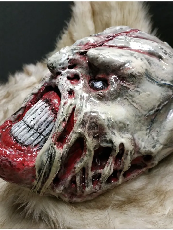 Resident Evil 3 - inspired - cosplay mask - Nemesis mask - Umbrella cosplay - zo