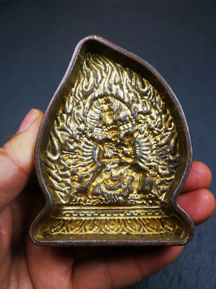 Gandhanra Tibetan Buddha Statue Mold,Kalacakra Tsa Tsa,Copper Mould For Making Clay Buddha Statue,Tsha Tsha