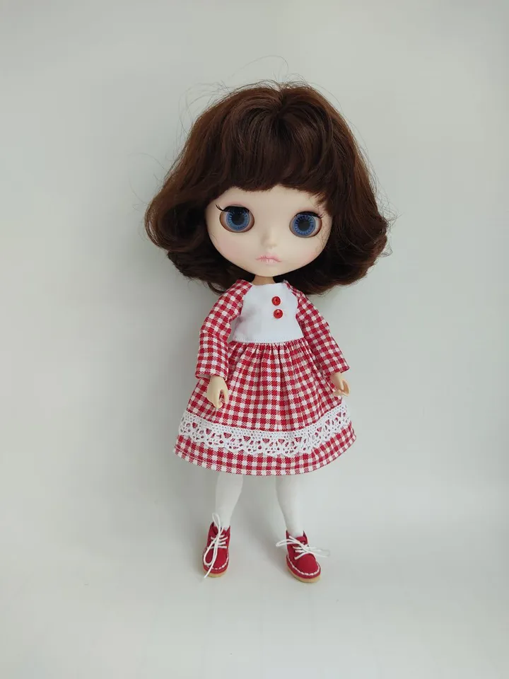 Dress pattern for Blythe dolls
