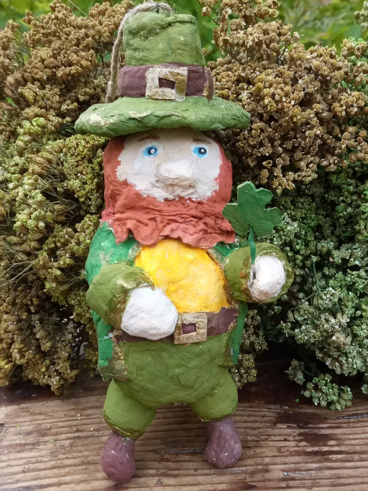 St. Patrick's Day Handmade Ornament - Unique Souvenir
Free Shipping. Spun cotton doll