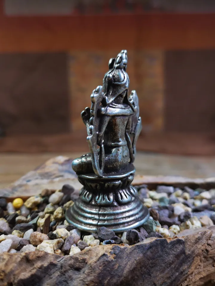 Gandhanra Tibetan Buddhist Statue White Tara