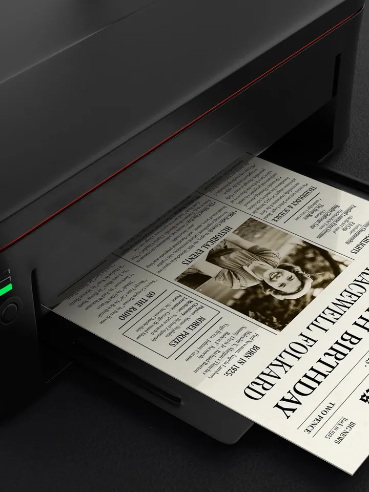 100th Birthday Newspaper UK, 1925 Birthday Poster, British 100th Birthday Gift, Back in 1925 Sign UK, 100 Years Ago United Kingdom