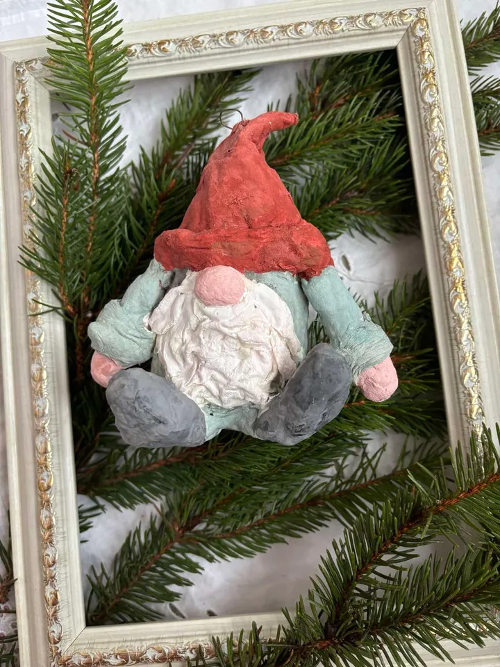A pair of Scandinavian gnomes - universal decorations for the Christmas tree and indoor spaces
Xmas ornaments