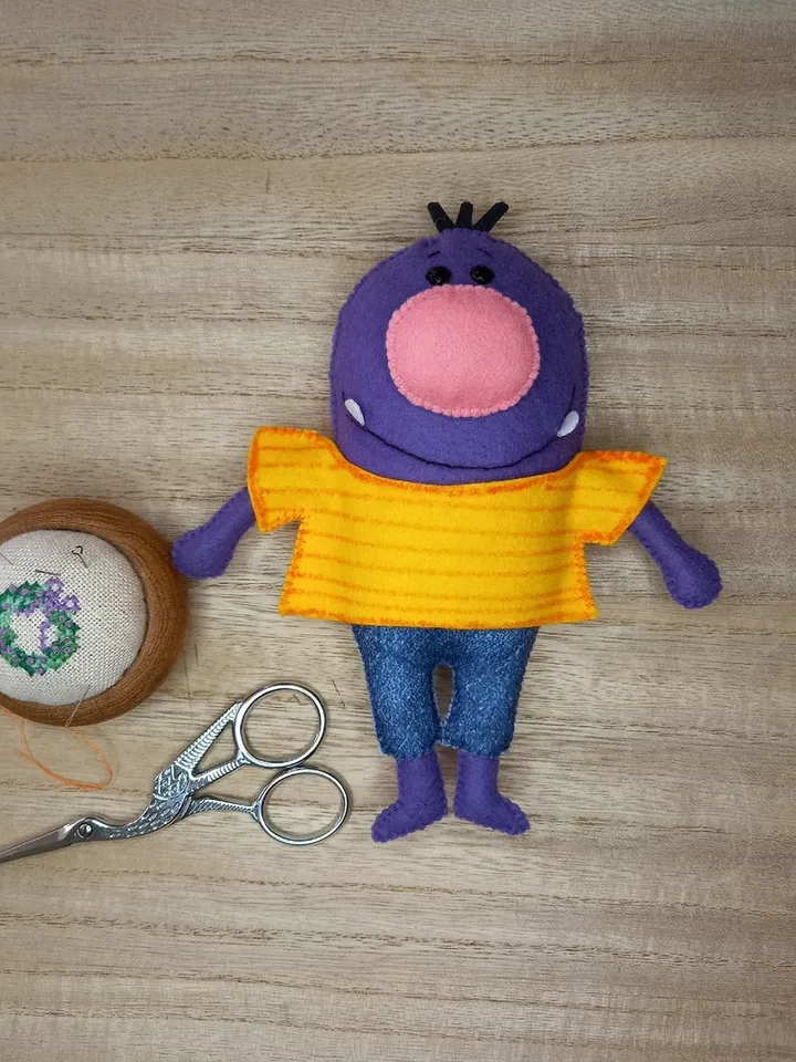 Milo. Milo Eugene Montague Monster- Super Simple. Toy Felt. Super Simple Songs. Simple gift