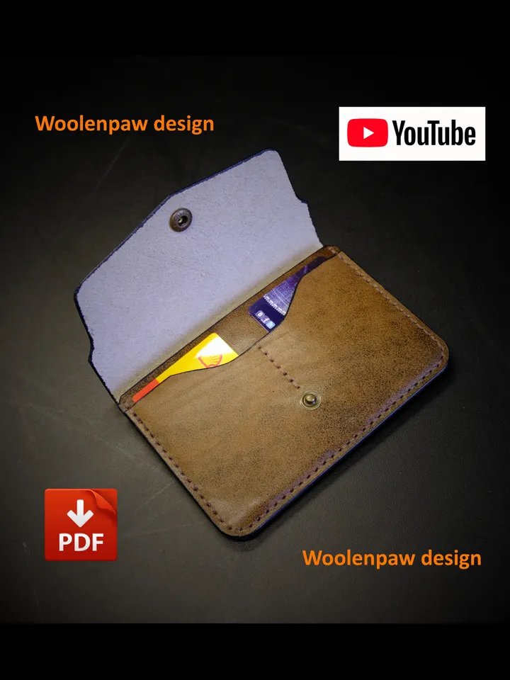 Passport holder - leather pattern.PW10