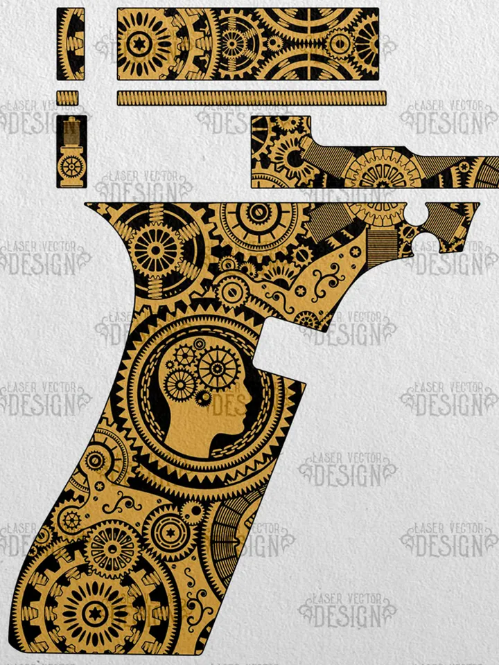 VECTOR DESIGN Glock 22 gen 3 Steampunk