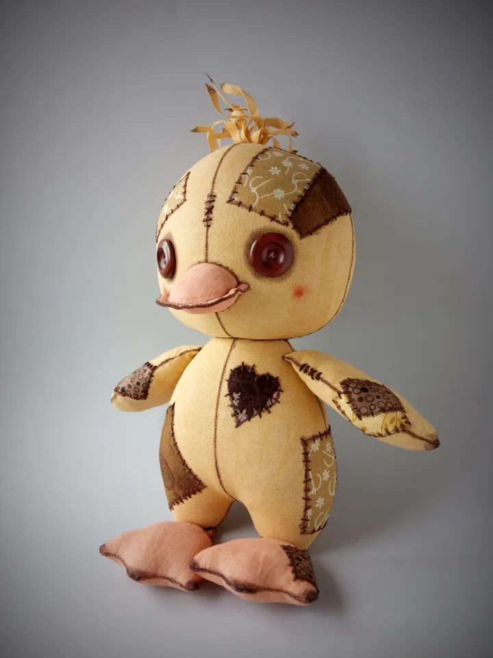 Handmade Stuffed Duck