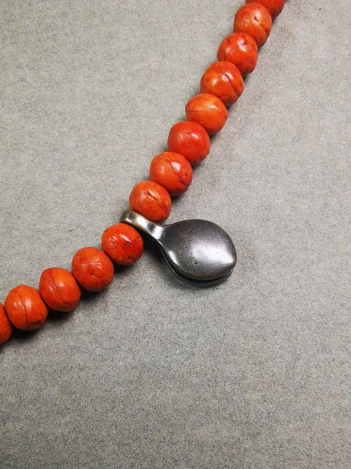 Gandhanra Handmade Tibetan Buddhist Mala Counter Clip,Bum Counter Clip for Prayer Beads,Mala Accessories