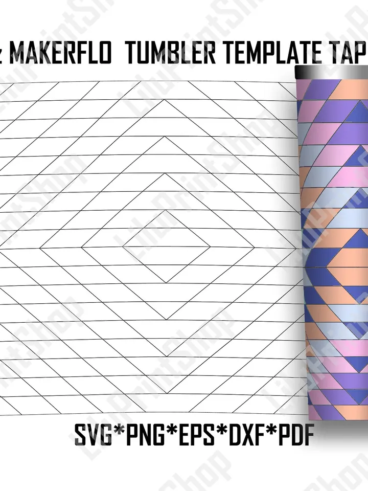 Southwestern tumbler svg 30oz Tumbler Template SVG Aztec Skinny tumbler svg Geometric tumbler svg Southwestern cut file instant download