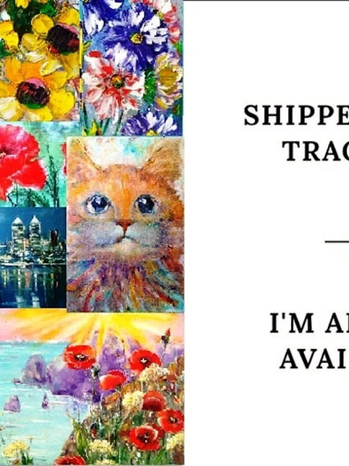 Tulip Painting Lilac Original Art Impasto Oil Painting 10x8 Flower painting Floral Small Painting by ArtProkopaloSv