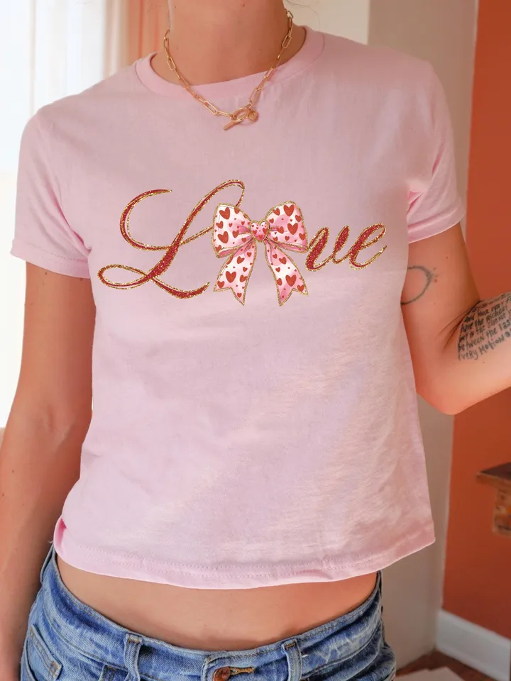 Love Coquette png, Love sublimation, Valentine's Day Digital Designs Download, Coquette bow png, Trending Vday designs, Aesthetic Valentines