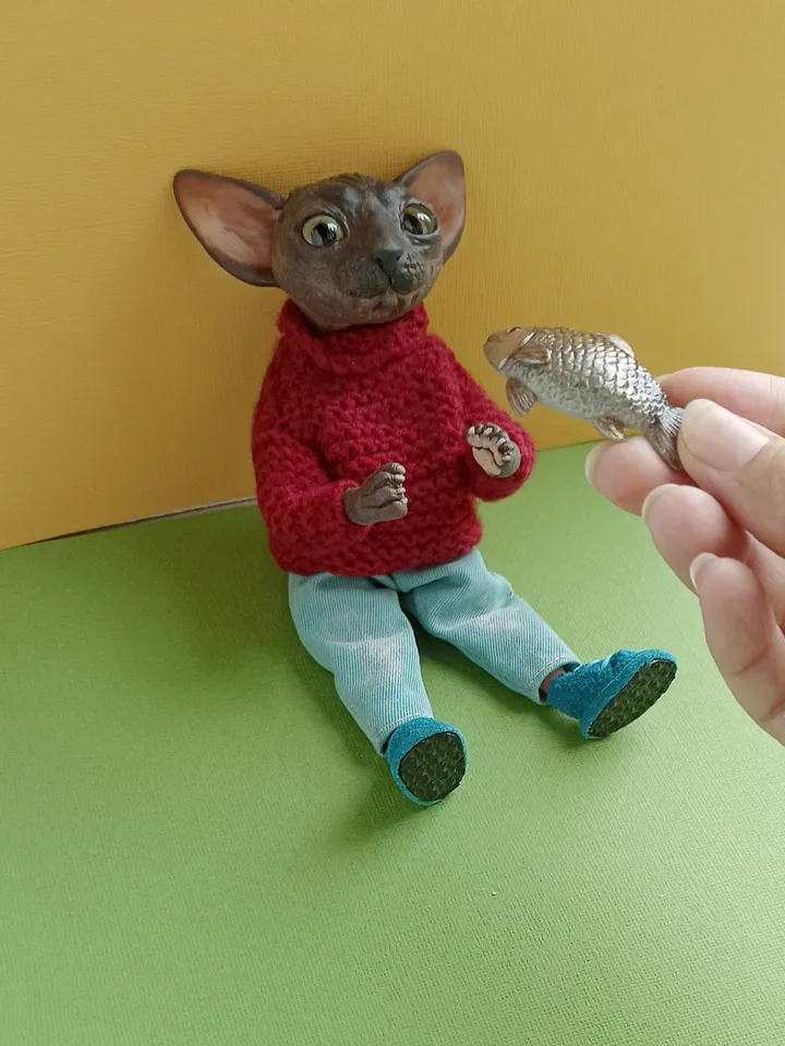 Cat sphinx Doll (pre-order)