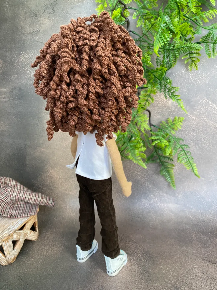 Wybie Lovat Doll. Rag doll Handmade  .