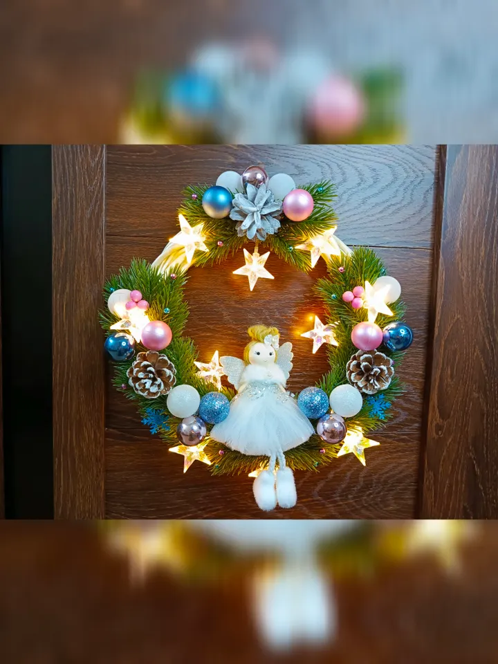 Handmade Christmas wreath