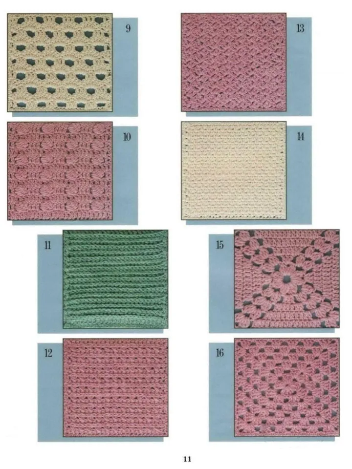 Blanket crochet, afghan crochet, granny squares crochet blanket, vintage blanket pattern pdf