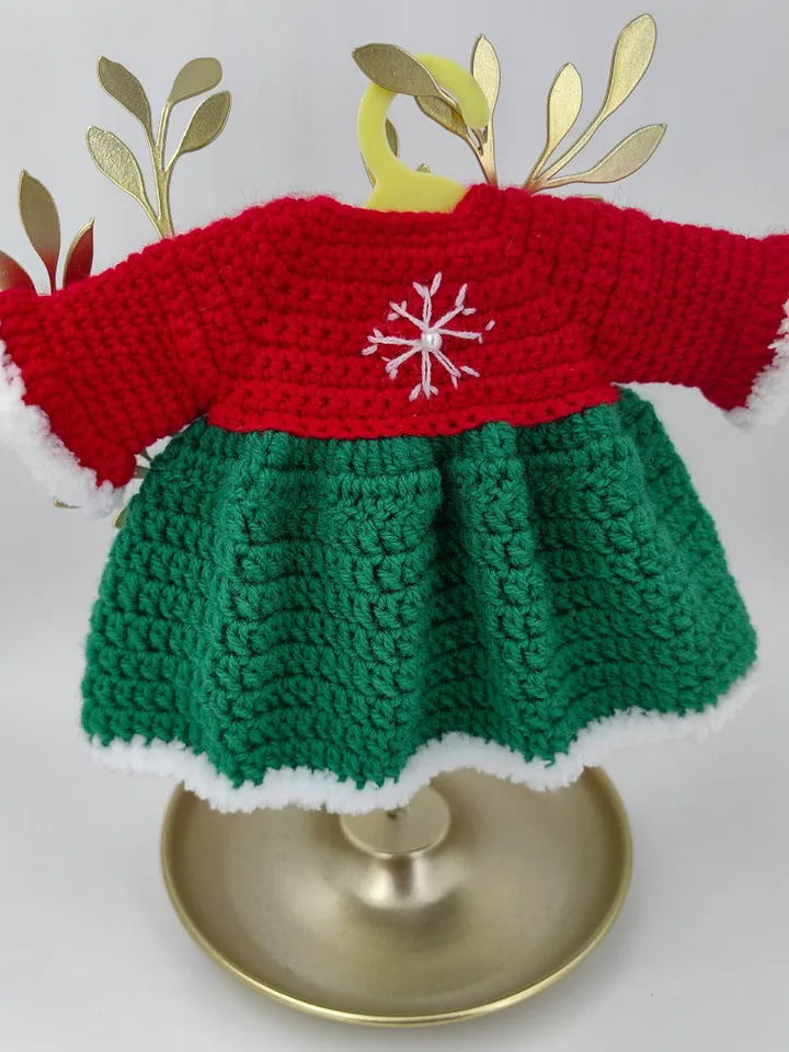 Pattern Christmas dress
