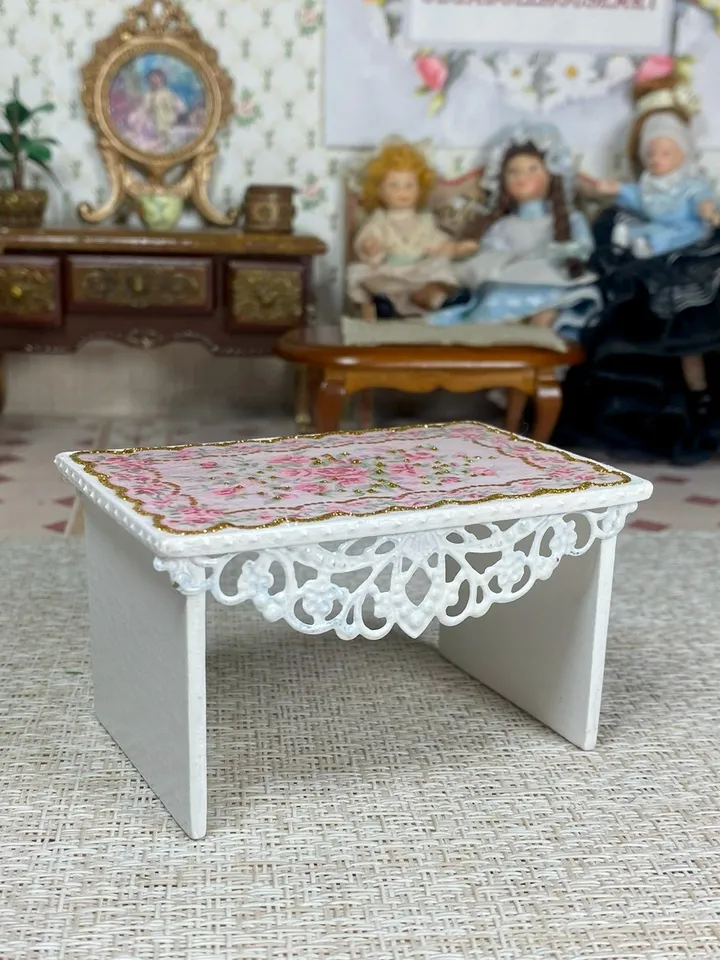 Dollhouse accessories. Flowers for doll. Furniture for doll. Handmade. 1:12.