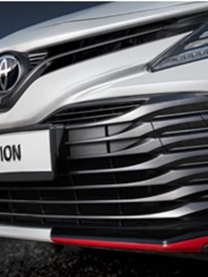 Front lip S-edition for Toyota Camry V70 2018-2020 Spoiler body kit