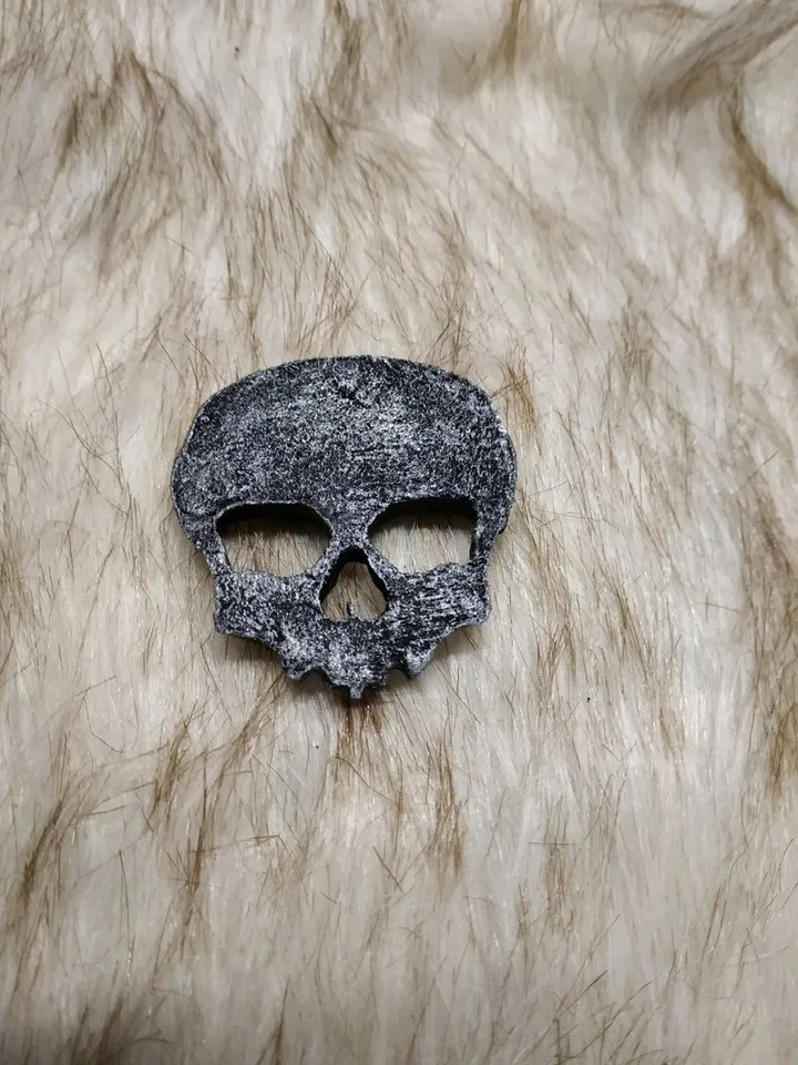 Skull - sign of the skull - decoration for weapons and armor - bas-relief for we