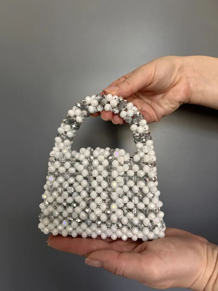 Bridal Beaded Bag - Elegant Wedding Handbag | Special Occasion Clutch