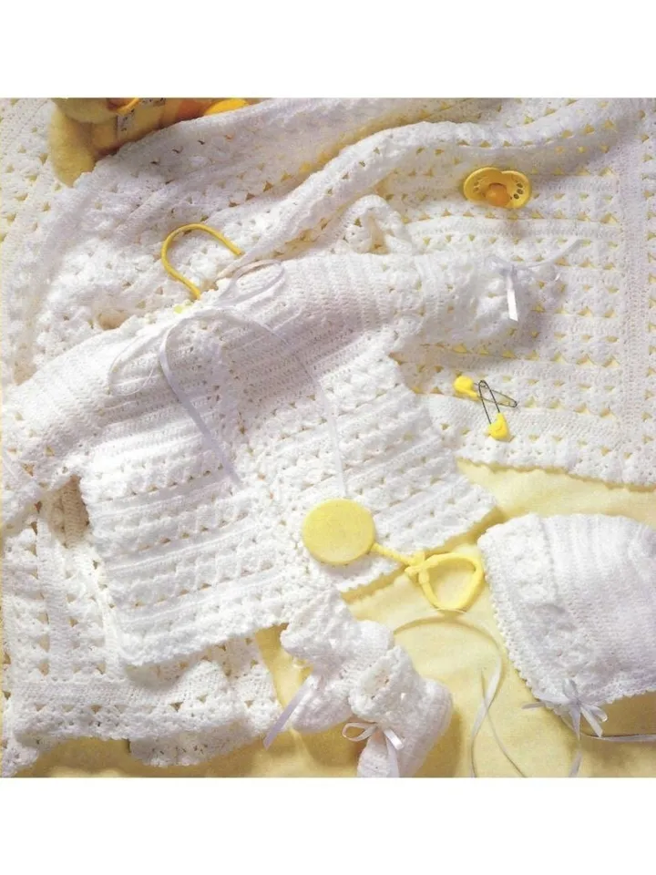 Cardigan baby crochet , hat baby , blanket baby , set baby crochet pattern pdf