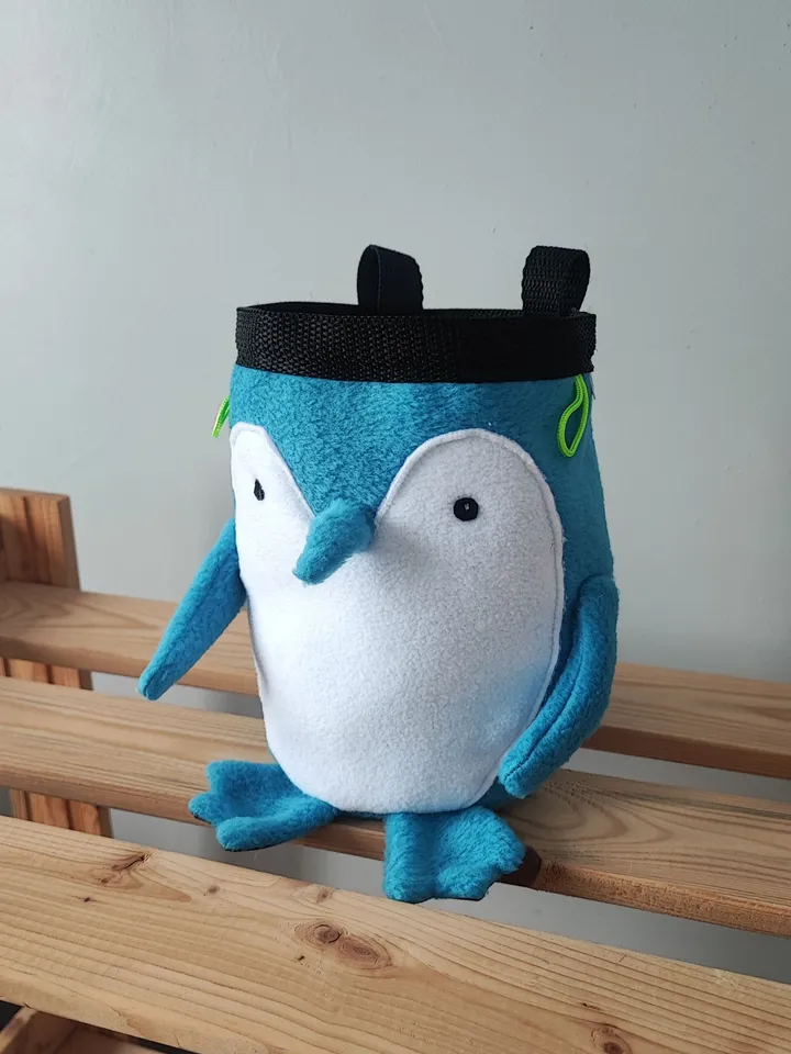 Chalk bag Penguin for rock climbing