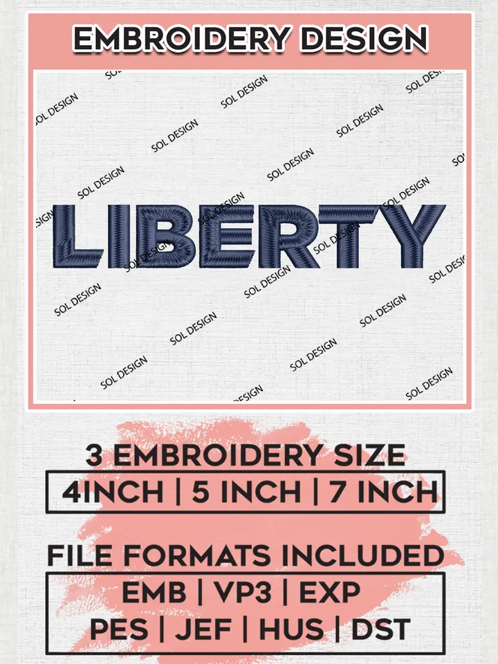 NCAA Liberty Football Team Writing Logo Embroidery Design Files, NCAA Liberty Flames Machine Embroidery, NCAA Teams, Game Day, 3 sizes, NCAA Machine embroidery designs, Digital Download