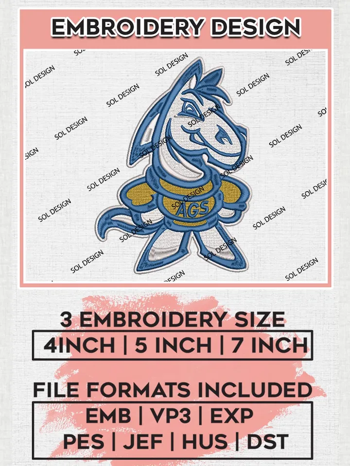 NCAA UC Davis Aggies Team Fnny Mascot Logo Machine Embroidery Design, NCAA UC Davis Aggies Team Design Design files, NCAA Team Embroidery Designs, NCAA Machine Embroidery Designs, Digital Download
